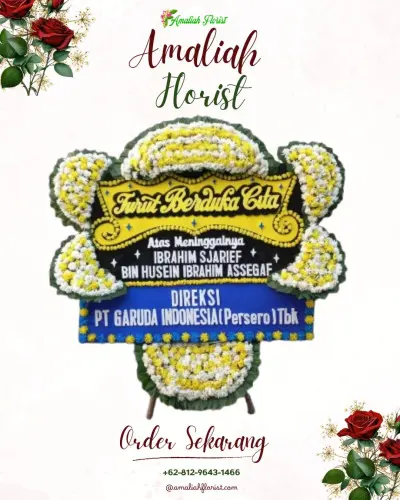 Papan Bunga Duka di Sampoddo
